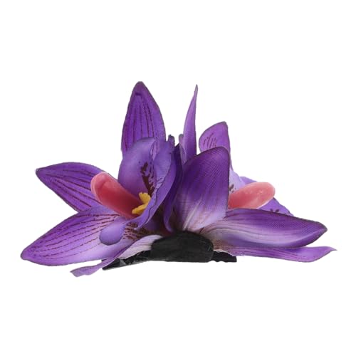 IMIKEYA Orchideen Haarclip für Damen Blumenhaarnadel Dekoratives Haarzubehör für Hochzeiten Brautfrisuren und Besondere Anlässe Vielseitig Einsetzbar und Einfach zu Stylen von IMIKEYA