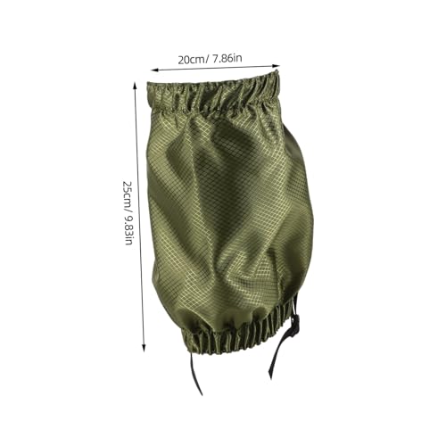 IMIKEYA Outdoor Gamaschen Damen Oxford Beinschutz Winddicht Atmungsaktiv Leg Gaiter für Wandern Trekking Schnee Wüste Schutz von IMIKEYA