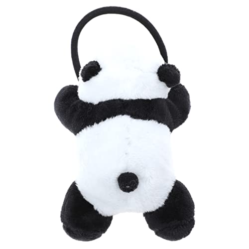 IMIKEYA Panda Plüsch Haarband Seil Pferdeschwanzhalter Mädchen Junge Mädchen Cartoon Haar-accessoire Elastisch Fixieren von IMIKEYA
