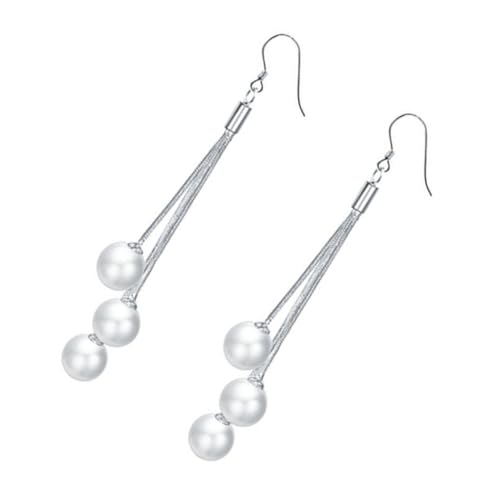 IMIKEYA Perlen Ohrhänger Damen Leichtes Legierung Schmuck Ohrschmuck mit Quasten Modisch für Alltag Party Hochzeit Geeignet IMIKEYA Perlen Ohrhänger Damen Leichtes Legierung Schmuck Ohrschmuck mit Quasten Modisch für Alltag Party Hochzeit Geeignet von IMIKEYA