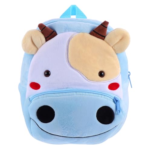 IMIKEYA Plüsch Junge Mädchen Rucksack Mit Niedlichem Tierdesign Weicher Kindergartenrucksack Für Jungen Und Mädchen Für Schule Und Freizeit Komfortable Schulterträger Handgefertigte von IMIKEYA