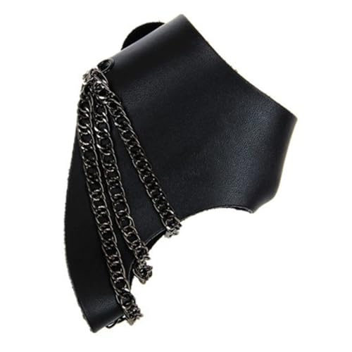 IMIKEYA Punk Nieten Handschuh Mit Handschuharmband Gothic Lederhandschuh Für Damen Nietenhandschuh Für Party Kostüm Und Tanzveranstaltungen Gothic-nieten-handschuh Mit Armband Für Frauen u von IMIKEYA