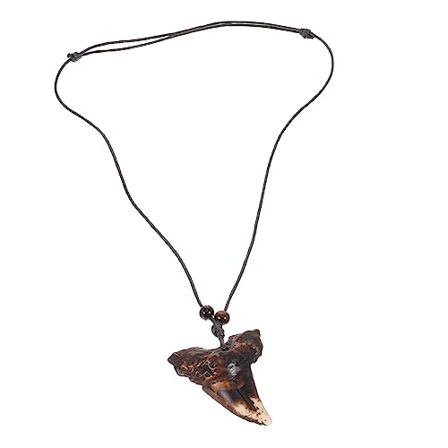 IMIKEYA Punk Zahn Anhänger Halskette Design Verstellbar Leicht Robustes Material Für Alltag Strand Party Accessoire Herren Damen IMIKEYA Punk Zahn Anhänger Halskette Design Verstellbar Leicht Robustes Material Für Alltag Strand Party Accessoire Herren Damen von IMIKEYA