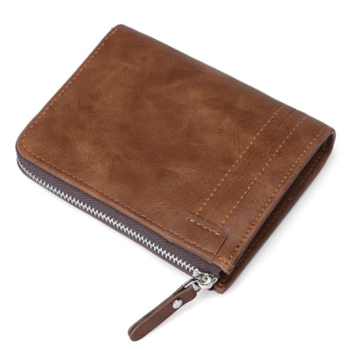 IMIKEYA Geldbörse Mit Reißverschluss Für Herren Modisches Kreditkartenetui RFID-Block-geldbörse Organizer Für Bargeld Pässe Und Karten Praktische Clutch Für Büro Und Freizeit von IMIKEYA