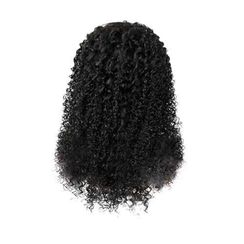IMIKEYA Realistische Lange Lockige Perücke Damen Synthetische Lace Front Perücke Verstellbar Natürliches Aussehen Cosplay Kostüm Zubehör Elastisch Atmungsaktiv von IMIKEYA