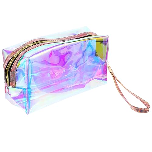 IMIKEYA Reise Kosmetiktasche für Frauen Tragbare Make Up Tasche mit Zipper und Sichtfenster Wasserabweisend für Reisen Freizeit und Alltag Organisator für Toilettenartikel IMIKEYA Reise Kosmetiktasche für Frauen Tragbare Make Up Tasche mit Zipper und Sichtfenster Wasserabweisend für Reisen Freizeit und Alltag Organisator für Toilettenartikel von IMIKEYA