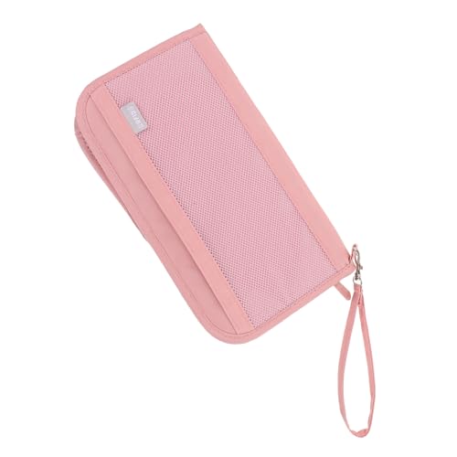 IMIKEYA Reisedokumententasche Für Reisen Reisepasshülle Mit Bordkartenhalter Organizer Für Dokumente RFID-Schutz Aus Strapazierfähigem Material Tragbar Und Praktisch Für Damen Und von IMIKEYA