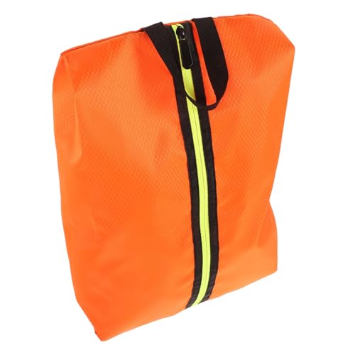 IMIKEYA Reisetasche für Schuhe Robust und Leicht zu Reinigen Stilvoller Schuhbeutel in Lebhaftem Orange Vielseitiger Organizer für Schuhe und Taschen Platzsparend für Damen und Herren für von IMIKEYA