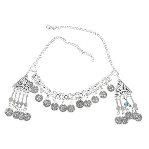 IMIKEYA Brautkette Perlen Einzigartiger Damenschmuck Für Hochzeitsschmuck Stirnkopfschmuck Mit Quasten Damenkettenschmuck Für Haarschmuck Metallschmuck Als Stirnkopfschmuck von IMIKEYA