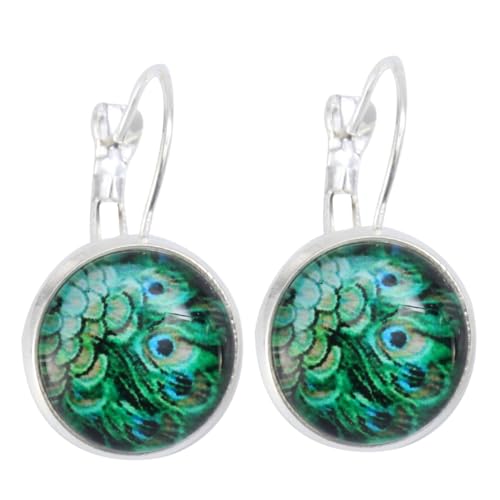 IMIKEYA Retro Ohrringe mit Bunten Glasdetails Damen Ohrhänger Hochwertigem Legierungsmaterial für Partys und Alltag Silber IMIKEYA Retro Ohrringe mit Bunten Glasdetails Damen Ohrhänger Hochwertigem Legierungsmaterial für Partys und Alltag Silber von IMIKEYA