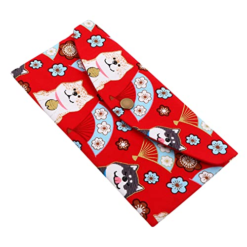 IMIKEYA Retro Rote Baumwoll Storage Bag mit Goldener Prägung Kreative Handytasche und Geldbörsen Design Langlebig und Festlich für Neujahrsfeiern Geeignet IMIKEYA Retro Rote Baumwoll Storage Bag mit Goldener Prägung Kreative Handytasche und Geldbörsen Design Langlebig und Festlich für Neujahrsfeiern Geeignet von IMIKEYA