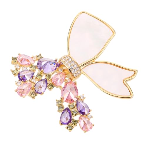 IMIKEYA Rhinestone Schmetterling Brosche Pin mit Kristallstein Eleganter Schmetterling Sicherheitsnadel für Damenjacken Schals und Taschen Vielseitiger Schmuck für Hochzeiten Partys und von IMIKEYA