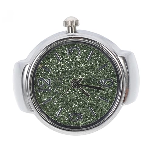 IMIKEYA Runde Ziffernquarzuhr für Frauen und Elastische Uhr Stilvolles für Freunde Gefertigt Langlebiger Frischem von IMIKEYA