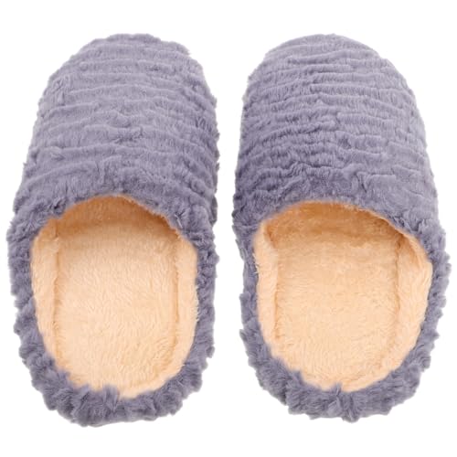 IMIKEYA Rutschfeste Hausschuhe für Geräuschdämpfender Weicher Sohle Atmungsaktiv und Warm für Frühling Herbst Winter Geeignet für Glatte Böden von IMIKEYA