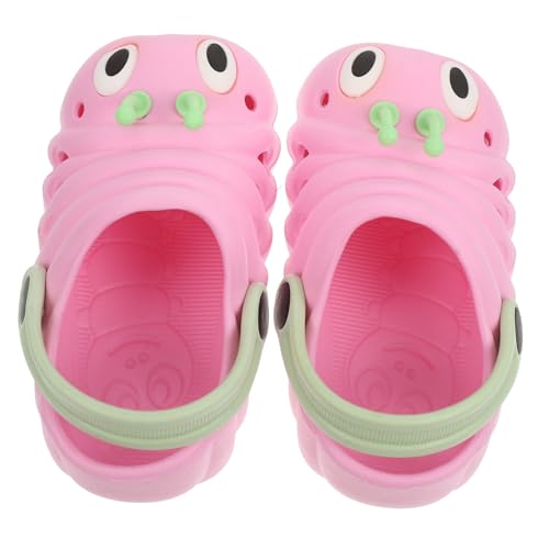 IMIKEYA Sandalen Innenlänge Rutschfeste Cartoon Hausschuhe Sommer Strandschuhe für Mädchen Jungen Leichte Hautfreundliche Sandalen für Alltag und Party von IMIKEYA