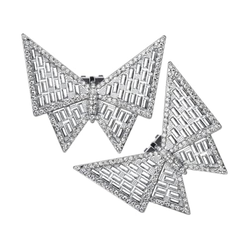 IMIKEYA Schmuck Schuheclips für Damen Abnehmbare Strass Schuhbeschläge Hochzeitsschmuck Schuhe Schuhverzierung Vielseitig für Brautschuhe Geeignet von IMIKEYA