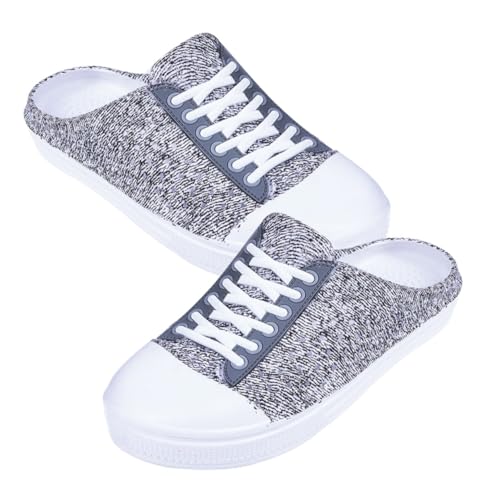 IMIKEYA Sommer Damen Sandalen Ergonomisch Atmungsaktiv Rutschfest Hausschuhe Flexibel Weiche Sohle Für Strand Garten Freizeit von IMIKEYA