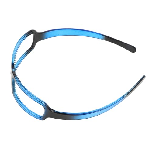 IMIKEYA Sonnenbrillen Stirnband für Damen Lustiges Haaraccessoire im Sonnenbrillenrahmen Design und Rutschfest für Strandpartys oder Alltag Amberblau von IMIKEYA