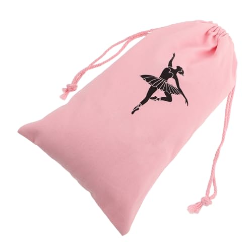 IMIKEYA Spitzenschuhtasche Langlebigem Canvas Wasserbeständige Kordelzug Tanzschuhtasche für Mädchen Ballettschuh Organizer mit Vielseitiger Aufbewahrung von IMIKEYA