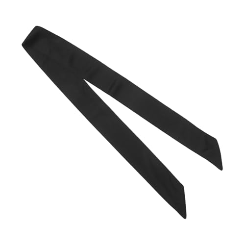 IMIKEYA Sport Stirnband zum Binden - Damen Herren Tennis Schweißband Schwarz Karate Stirnband Piraten Kostüme Kopf Krawatte für Laufen Trainieren von IMIKEYA