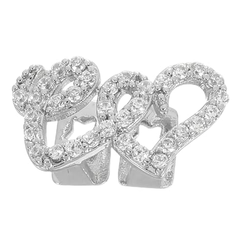 IMIKEYA Zahngrill Für Damen Dekorativer Fake-grill Im Hip-hop-stil Aus Kupfer Mundschmuck Mit Strasssteinen Für Partys Und Bühnenauftritte von IMIKEYA