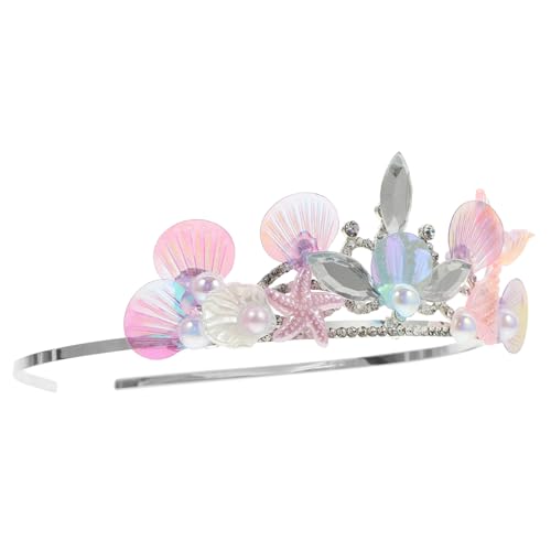IMIKEYA Strass-stirnband Mädchen Tiara-krone Mit Funkelnden Strasssteinen Metall-haaraccessoire Für Geburtstage Und Besondere Anlässe von IMIKEYA