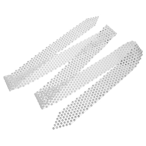 IMIKEYA Strasskrawatte Für Damen Paillettenhalskette Glitzeraccessoire Strasshalsschmuck Damenhalsschmuck Mit Pailletten Schmuck Für Frauen Krawatte Aus Strass Halskette Mit Pailletten von IMIKEYA
