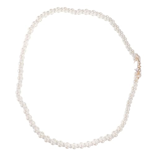 IMIKEYA Taillenkette mit Imitationsperlen Zarter Schmetterlings Design Gürtel für Braut Hochzeit und Strand Langlebig Auffällig für Frauen von IMIKEYA