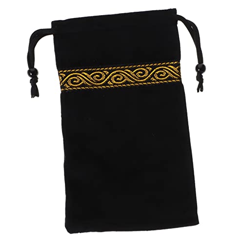 IMIKEYA Tasche Für Tarotkarten Dekorative Tarottasche Kleine Stofftaschen Tarot-wandteppich Altar-Tarot-Tuch Hülle Für Hexenkarten Reise-Kosmetiktasche Brettspiel Plastik Zubehör von IMIKEYA