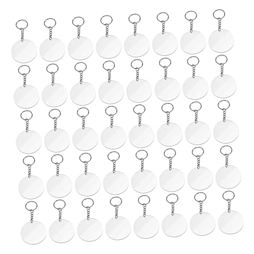 IMIKEYA Teiliges Acryl Schlüsselanhänger Set Rund Transparent mit Schlüsselringen Robustes Bastelset für DIY Projekte Geeignet als Schulranzen Anhänger und Schlüsseldekoration IMIKEYA Teiliges Acryl Schlüsselanhänger Set Rund Transparent mit Schlüsselringen Robustes Bastelset für DIY Projekte Geeignet als Schulranzen Anhänger und Schlüsseldekoration von IMIKEYA