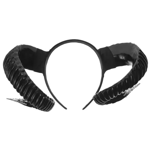 IMIKEYA Teufelshörner Haarreif für Erwachsene Robustes Cosplay Kopfschmuck Accessoire für Festivals und Partys Leicht und Langlebig für Kreative Kostüme und Festliche Anlässe IMIKEYA Teufelshörner Haarreif für Erwachsene Robustes Cosplay Kopfschmuck Accessoire für Festivals und Partys Leicht und Langlebig für Kreative Kostüme und Festliche Anlässe von IMIKEYA