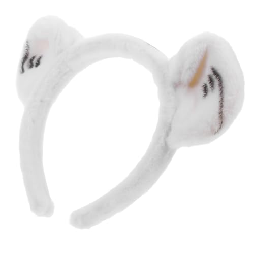 IMIKEYA Tigerohren Stirnband Für Damen Mädchen Cosplay Kopfschmuck Haarband Party Accessoire Aus Bequemem Material Für Halloween Karneval von IMIKEYA