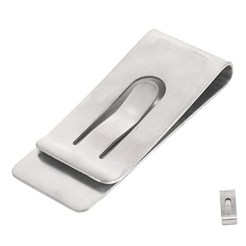 IMIKEYA Geld Clip Aus Metall Für Männer Kleine Scheckklammer Klammer Zur Aktenbefestigung Tragbar Robust Nicht Rostend Geeignet Für Bargeld Tickets Und Mehr von IMIKEYA