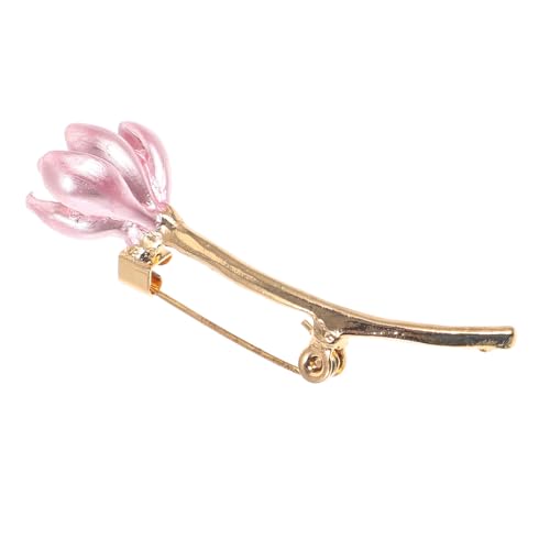 IMIKEYA Tulpen Brosche aus Metall Dekorativer Ansteckpin für Kleidung und Rucksack Stabile Befestigung Vielseitiges Accessoire für Frauen zu Weihnachten und Geburtstag von IMIKEYA