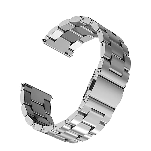 IMIKEYA Uhrenarmband für Ersetzbares Armband Silber Langlebiges Ergonomisches Design Installieren Kompatibel mit Suunto von IMIKEYA