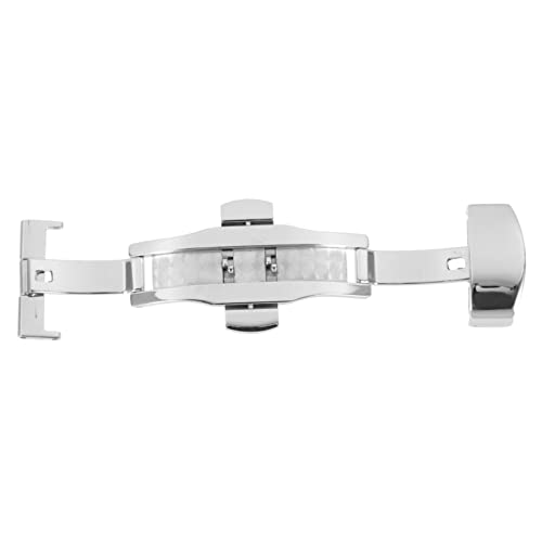 IMIKEYA Uhrenverschluss mit Schmetterlingsschnalle Uhrenarmband Ersatzschnalle Langlebig Leicht Installieren für Damen und Herren von IMIKEYA