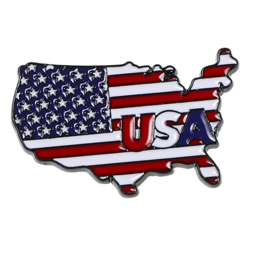 IMIKEYA Usa Flagge Brosche für Frauen Pin mit Amerikanischer Flagge Vielseitig für Jacken Rucksäcke Accessoires Unterstützung für Unabhängigkeitstag Hochwertiges Design und Verarbeitung IMIKEYA Usa Flagge Brosche für Frauen Pin mit Amerikanischer Flagge Vielseitig für Jacken Rucksäcke Accessoires Unterstützung für Unabhängigkeitstag Hochwertiges Design und Verarbeitung von IMIKEYA