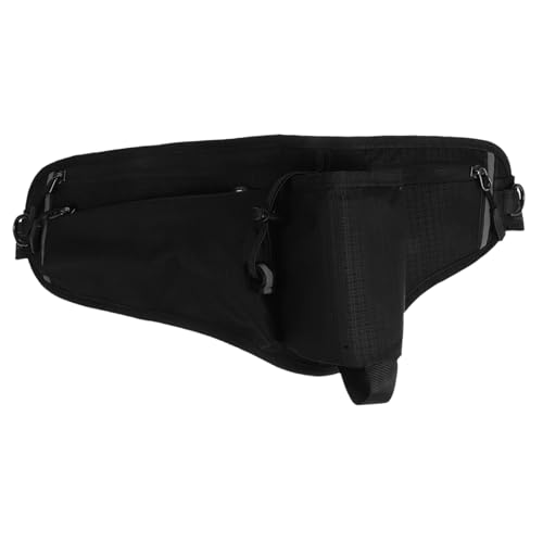 IMIKEYA Verstellbarer Wasserdichter Sportgürtel mit Flaschenhalter Leichtes Outdoor-Taschen Laufen Wandern Fitness mit Sicherem Sitz und Schnellem Zugriff für Männer und Frauen von IMIKEYA