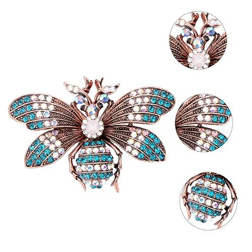 IMIKEYA Vintage Biene Brosche Kreative und Stilvolle Anstecknadel für Damen für Partys Geburtstage und Besondere Anlässe Modisches Kleidungsaccessoire zur Individuellen Gestaltung von IMIKEYA