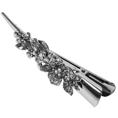 IMIKEYA Vintage Haarspange für Damen Große Entenschnabel Krokodilklemme Eleganter Haarclip für Hochzeiten und Besondere Anlässe Robustes Design von IMIKEYA