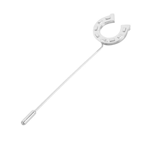 IMIKEYA Vintage Horseshoe Brooch Pin Damen Anstecknadel Retro Lapel Pin für Strickjacken Mäntel Hochzeit Bouquets und Kleidung Unisex Accessoire für Pullover und Anzüge von IMIKEYA