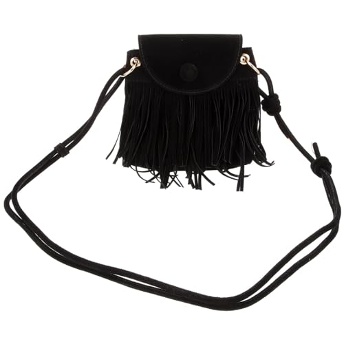 IMIKEYA Vintage Quastentasche für Damen Umhängetasche mit Fransen Stilvolle Schultertasche für Smartphone für Strand Party und Alltag IMIKEYA Vintage Quastentasche für Damen Umhängetasche mit Fransen Stilvolle Schultertasche für Smartphone für Strand Party und Alltag von IMIKEYA