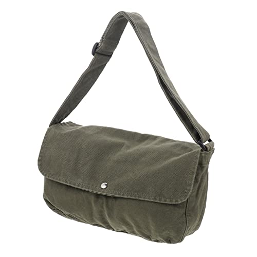 IMIKEYA Vintage Schultertasche Strapazierfähigem Canvas Verstellbarer Schultergurt Multifunktionale Umhängetasche für Damen Leicht und Tragbar für Alltag und Outdoor Aktivitäten IMIKEYA Vintage Schultertasche Strapazierfähigem Canvas Verstellbarer Schultergurt Multifunktionale Umhängetasche für Damen Leicht und Tragbar für Alltag und Outdoor Aktivitäten von IMIKEYA
