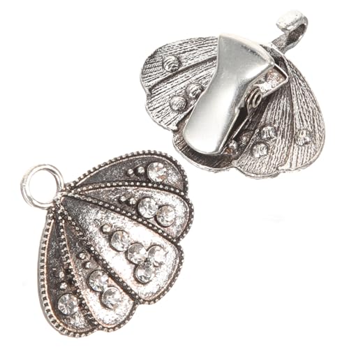 IMIKEYA Vintage Strickjacken Clip mit Glitzer Damen Schal Verschluss Eleganter Cape Umhang Clip für Pullover Vielseitige Hemd Brosche für Formelle und Anlässe Modischer Schmuckverschluss von IMIKEYA