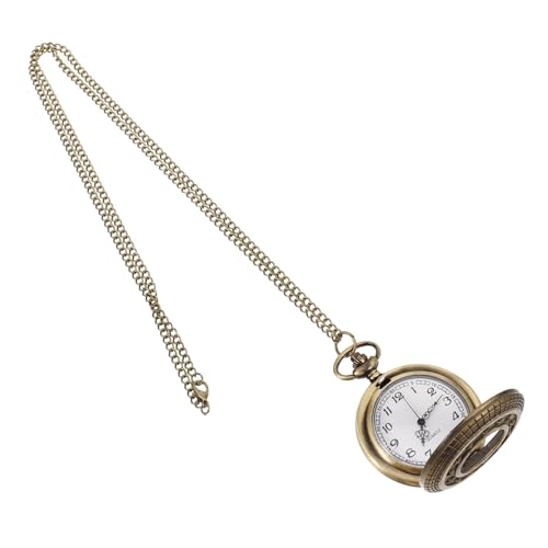 IMIKEYA Vintage Taschenuhr mit Kette Retro Taschenuhr für Frauen und Männer im Einzigartigen Design als für Jede Gelegenheit von IMIKEYA