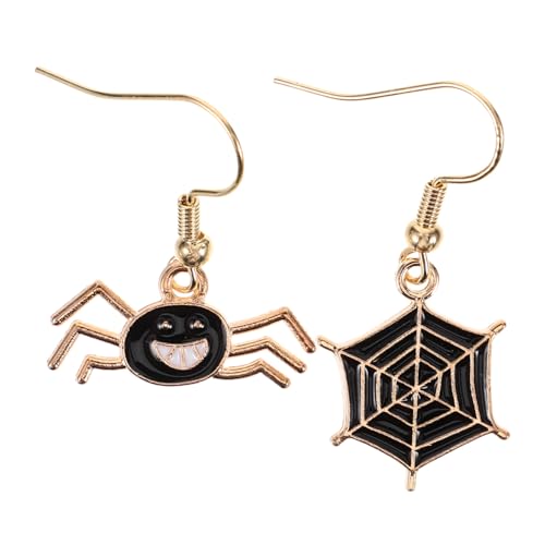 IMIKEYA Wacky Ohrringe für Halloween Kreative Asymmetrische Spinnenohrringe Accessoire für Frauen Mädchen und Partys für Festliche Anlässe IMIKEYA Wacky Ohrringe für Halloween Kreative Asymmetrische Spinnenohrringe Accessoire für Frauen Mädchen und Partys für Festliche Anlässe von IMIKEYA