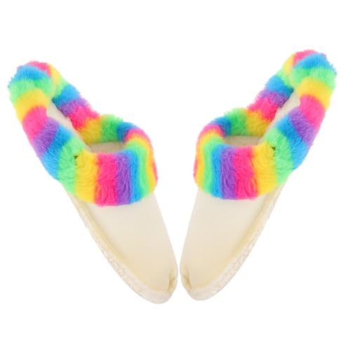 IMIKEYA Warme Flauschige Clog-einlagen Herausnehmbare Thermische Schuhsohlen für Damen Herren Kuschelige Innenfütterung für Hausschuhe Stiefel Winterclogs von IMIKEYA