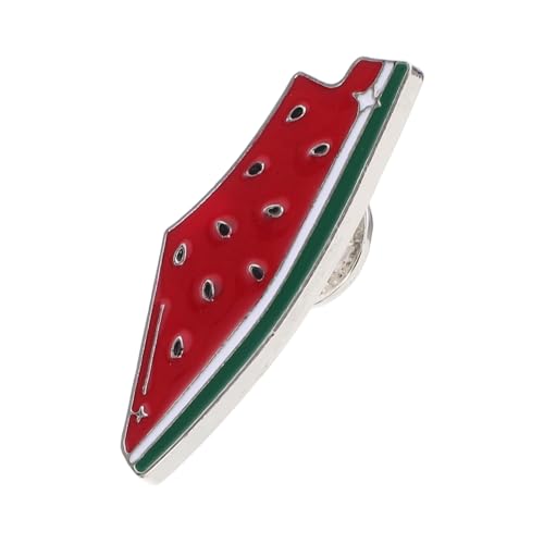 IMIKEYA Wassermelonen brosche Emaille Anstecknadel Leichtes Frucht lapel abzeichen Modisches Cartoon Schmuckaccessoire für Kleidung Taschen und Hüte Mädchen Frauen von IMIKEYA