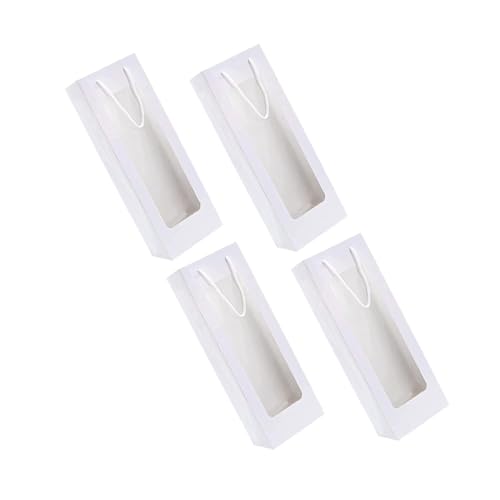 IMIKEYA Weinbeutel Mit Fenster Wiederverwendbar Für Partys Reisen Aufbewahrung von IMIKEYA