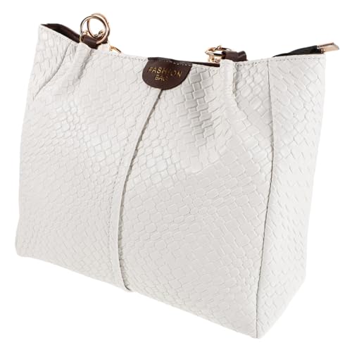 IMIKEYA Gewebte Handtasche Für Damen Kleine Gewebte Tasche Retro-shopping-hobo-handtasche Umhängetasche Mit Henkel Damen-umhängetasche Kleine Umhängetasche Für Damen Einkaufstasche von IMIKEYA